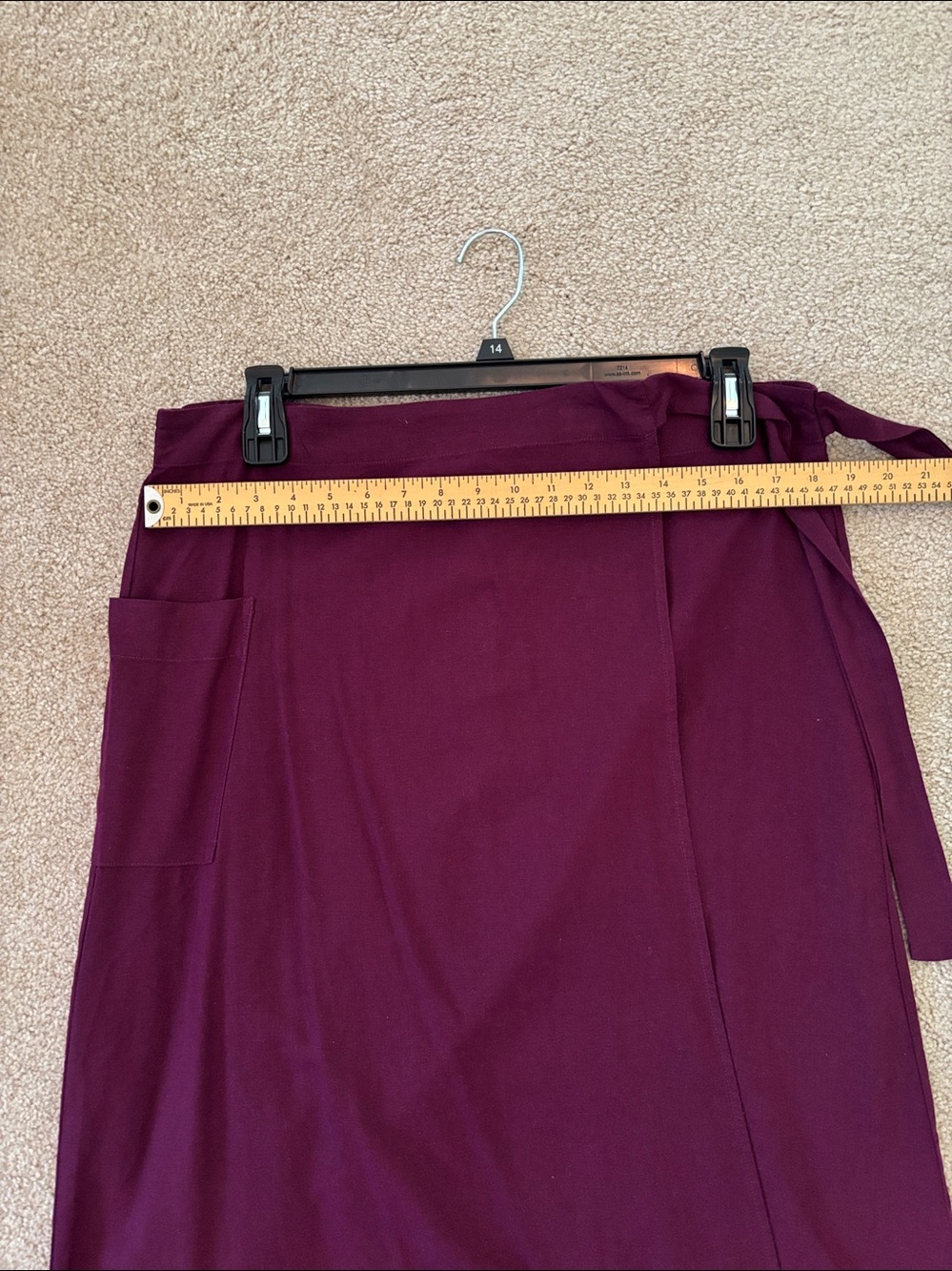 Peace Live World Wrap Skirt - Picture 8 of 12